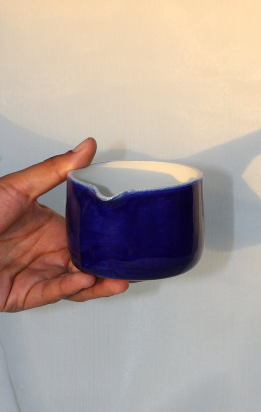 Matcha Bowl (Little Blue Sail Boat)