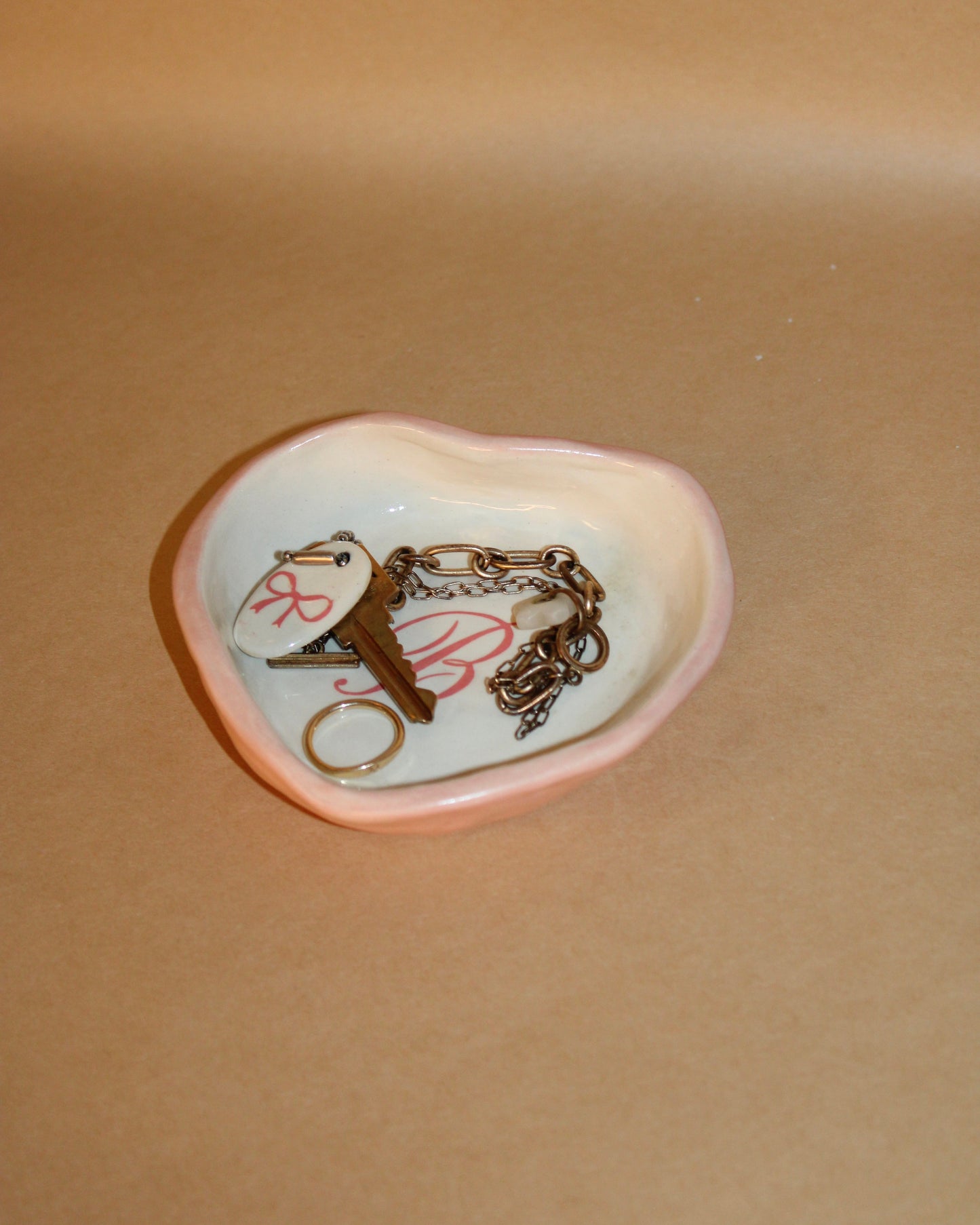 Custom Heart Trinket Dish