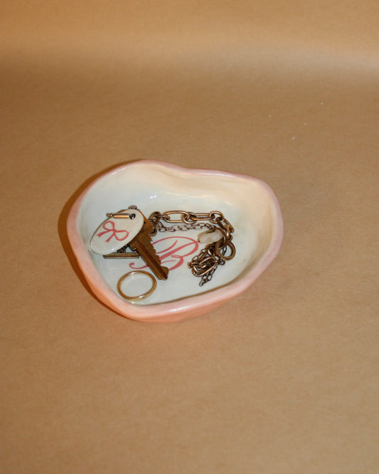 Custom Heart Trinket Dish