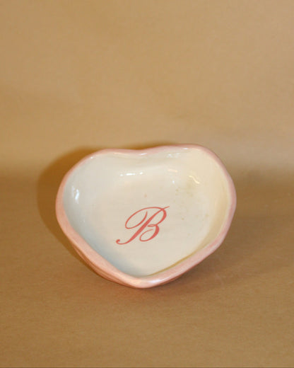 Custom Heart Trinket Dish